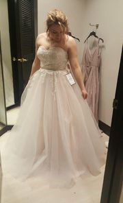 Macy’s Light Pink Prom Dress