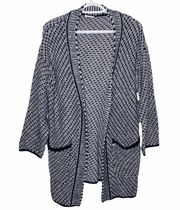 Sienna Sky longline chunky knit cardigan size XS