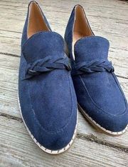 Indigo Rd Size 9 Blue Suede Loafer