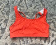 Orange Sports Bra