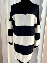 NWT V Neck Sweater Dress Size Medium