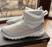 The North Face Thermoball Progressive Zip ll Winter Boots Gardenia White New 11