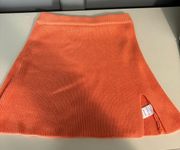 Boutique Orange Skirt 