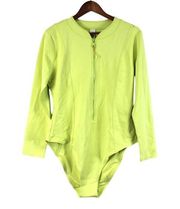 Good American Plus Size 3X Good Scuba Surf Suit Key Lime Beach Swim Modest