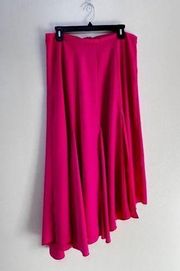 ASOS maxi asymmetrical pink skirt size 12 new
