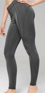 EUC!  Grey Sculptured Leggings