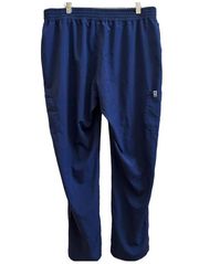 Scrubstar Indigo Straight Leg Scrub Pant Style WM121A Size XL