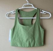 Girlfriend Collective Green Sports Bra Women's Size Small