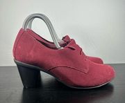 Vionic Women's Career Maura Red Oxford Heels size 7.5