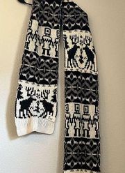 Gap chunky Scandinavian moose wool blend scarf