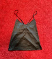 NWT Satin Sleeveless Pajama Cami