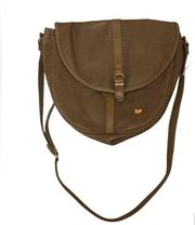Diane von Furstenberg brown leather crossbody bag