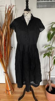 Issac Mizrahi Summer Shirt Dress Shift Sheath Casual Relax Tired Fresh Fabric 