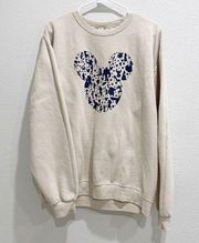 Disney  Mickey Ears Character sweatshirt size large