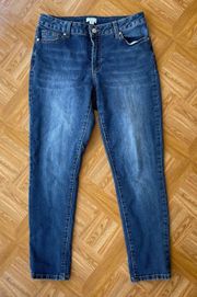 skinny Jeans Dark Wash Size 10