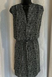 DRAWSTRING WAIST DRESS Sz: 8