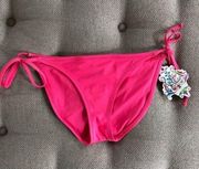 Becca Rebecca Virtue Pink Punch Bikini Bottom NWT