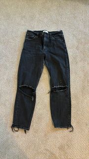 Abercrombie And Fitch Black Jeans