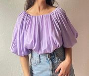 Purple Bubble Top