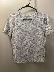 Grey Short Sleeve Top