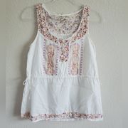 Lulumari floral sleeveless top