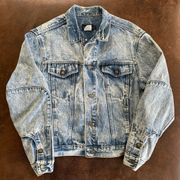 VINTAGE Calvin Klein Jean Jacket / Size Large