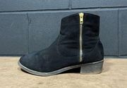 Reagan Black Ankle Boots Wmns Sz 7.5 M