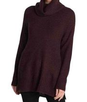 Sanctuary Waffle Knit Cowl Neck Pullover Sweater Small