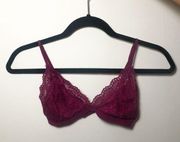 Maroon/purple Talula lace Bralette