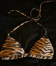 Animal Print bikini top