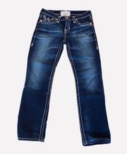 Nina Low Rise Straight Leg Jeans Denim 27 4