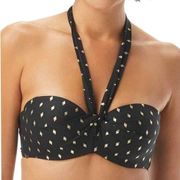 Coco Reef Five Way Bikini Top Serengeti Black Gold