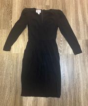 Womens  by Jeannene Booher Vintage Black Dress - 6