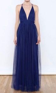 Festive blue gown Luxxel Small