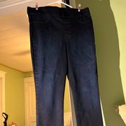 Woman’s Dark Blue Jeans, size 12 Average.