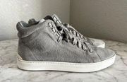 Rag & Bone Kent Suede High Top Sneakers Womens 8 Gray 38