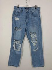 Aeropostale 90s Super High Rise Straight Jeans