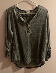 Long Sleeve Boho Top