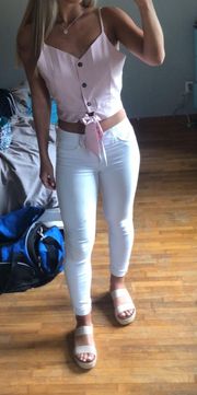 YMI White Jeans