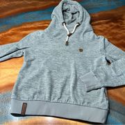 Naketano Gray Fleece Pullover XL