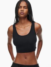 Aritzia Tna Scoop Neck Cropped Tank S