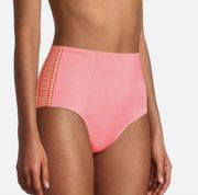 NWOT Lemlem Lena High Waisted Tie Back Women Small Resortwear Beach Swim Bottom