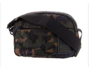 Ganni Camo Tech Festival Bag Nylon Crossbody Green Shoulder Adjustable Zip Top