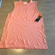 Zella Womens Tank Top Size Medium Mauve Sleeveless‎ Active Top