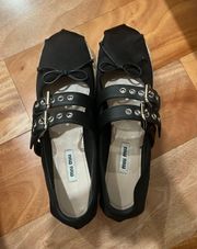 NWOT Platform Ballerina Flats