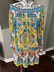 Nicole size XL colorful dress or tunic 