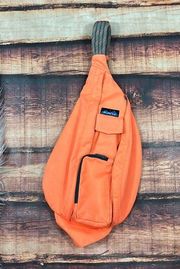 Kavu Original Backpack Sling Pack Orange Rope Bag