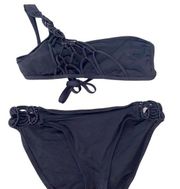 Becca black bikini swimsuit size large