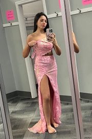 Pink Dress Prom 55517