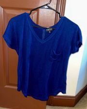 Royal blue t shirt